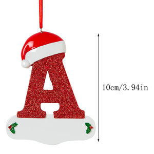 🎄CHRISTMAS HOT SALE🎄Personalized Christmas 24 Letter Ornaments