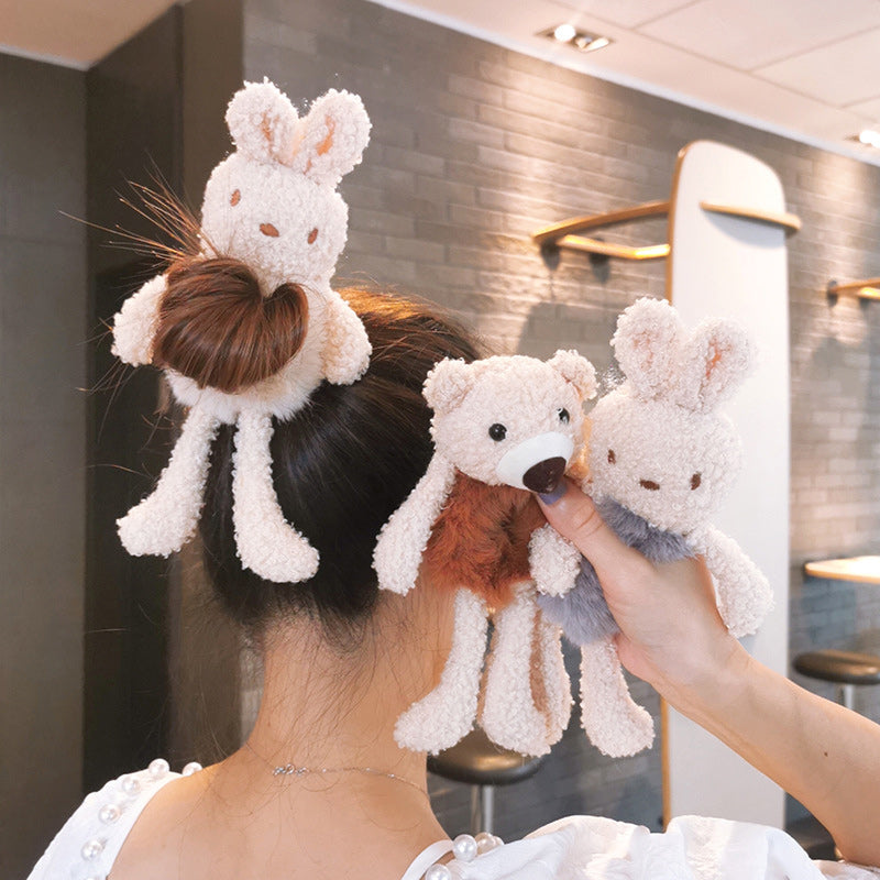 Cute Bear Hair Tie Hair Scrunchies