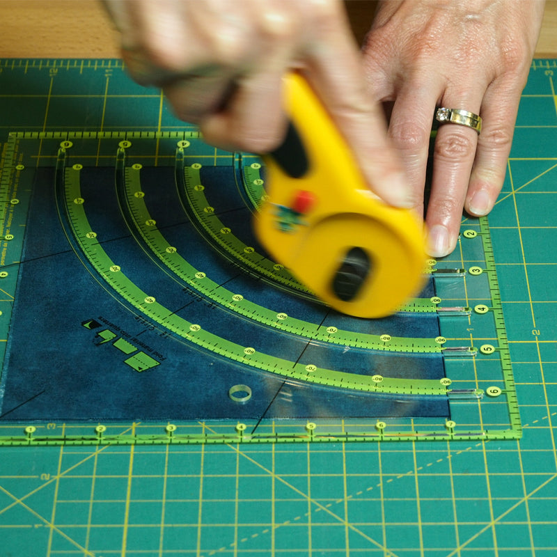 Arcs & Fans Quilt Circle Cutter Ruler