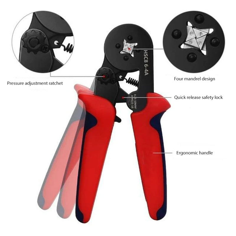 🔥Ratchet Tubular Terminal Wire Crimpers Set