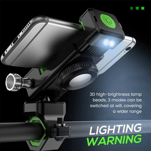 Cycling Illuminated Compass Phone Holder