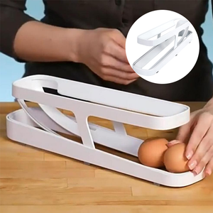 New Automatic Roll-Down Double-layer Egg Dispenser