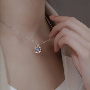 Astral Moon Light Luxury Necklace