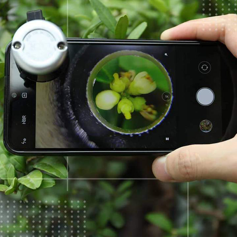 LED Mobile Phone Microscope