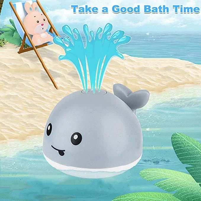 Whale Automatic Spray Water Bath Toy