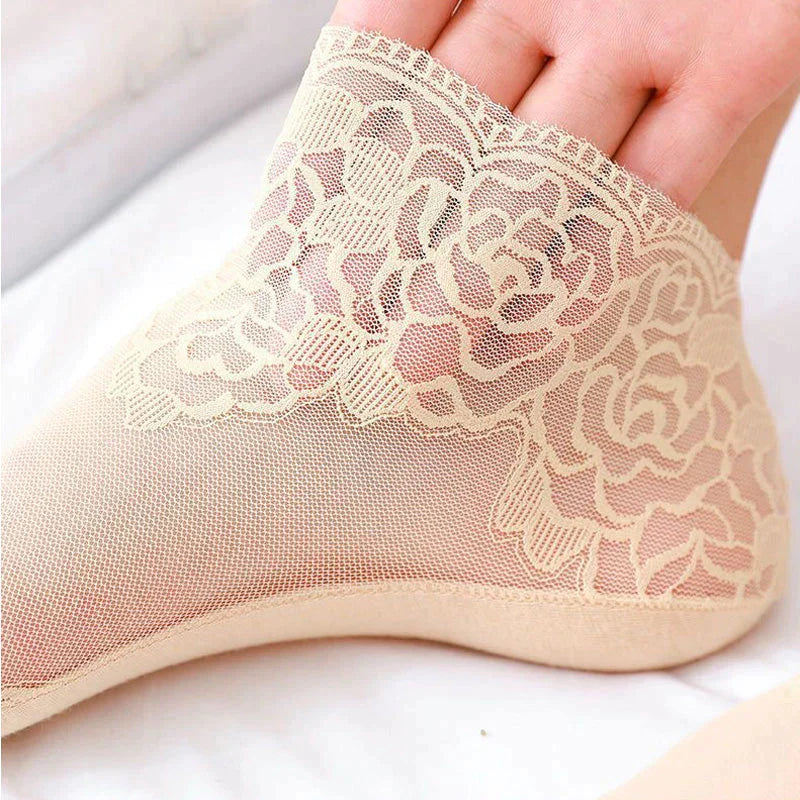 Ladies Fashion Lace Socks