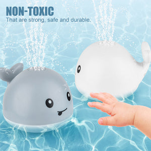 Whale Automatic Spray Water Bath Toy