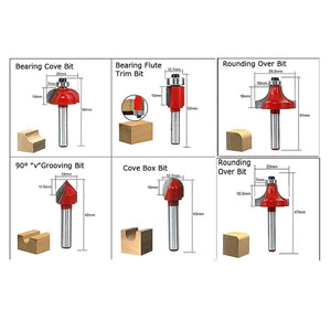 Shank Woodwork Tools Set