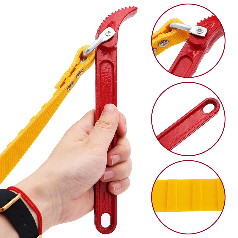 Multi-Purpose Belt Strap Wrench