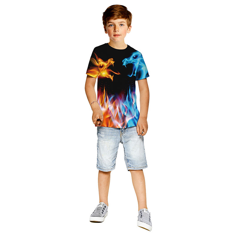 Loose Printed T-shirt for Kids and Adults