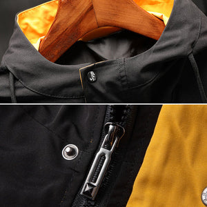 Men's Waterproof Hooded Rainproof Jacket