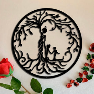 Metal Tree Of Life Wall Decoration