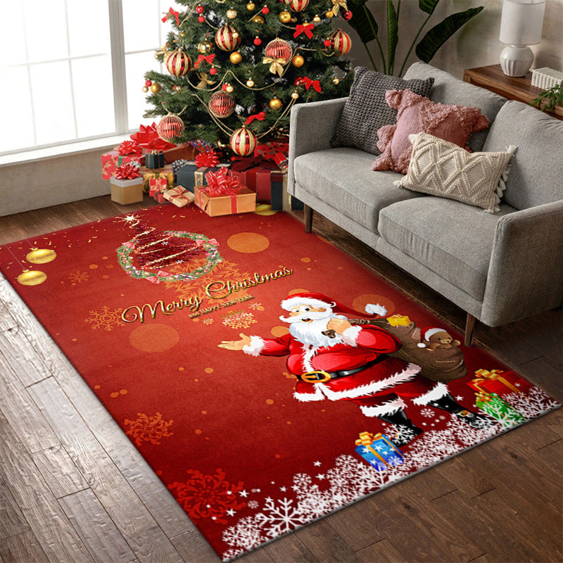 Christmas decoration carpet