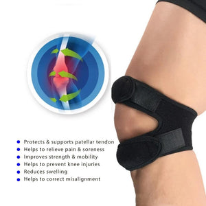 Knee Pain Relief & Patella Stabilizer Brace (1 Pair)