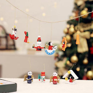 Mini Santa Claus Christmas Pendants Set- 24 Days Blind box