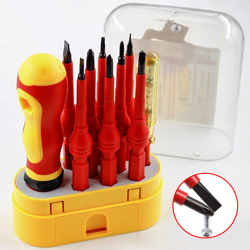 Insulated Screwdriver Tools Electrical Handle (10 PCs)