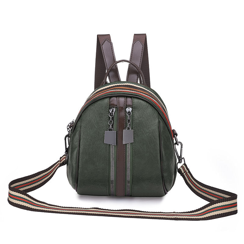 Wax Leather Shell Backpack