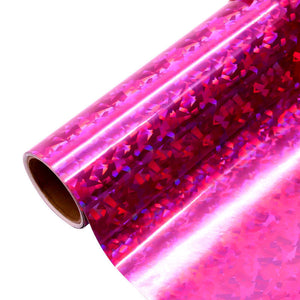 Sparkle Laser HTV Vinyl for DIY T-Shirts or Fabrics Iron on Vinyl