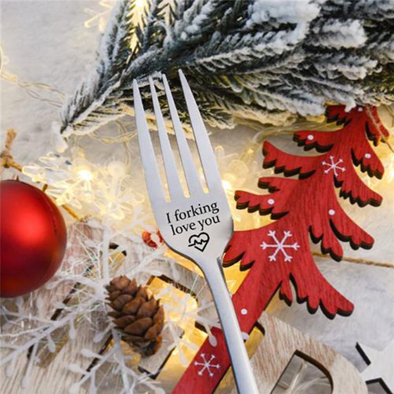 💝Engraved Fork - Best Funny Gift For Loved One