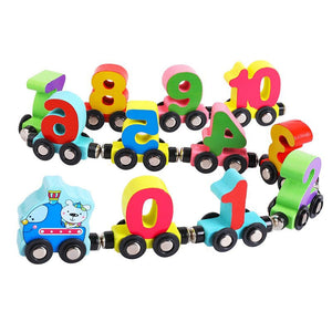 💥💥Hot Sale💥Wooden Digital Train Toy