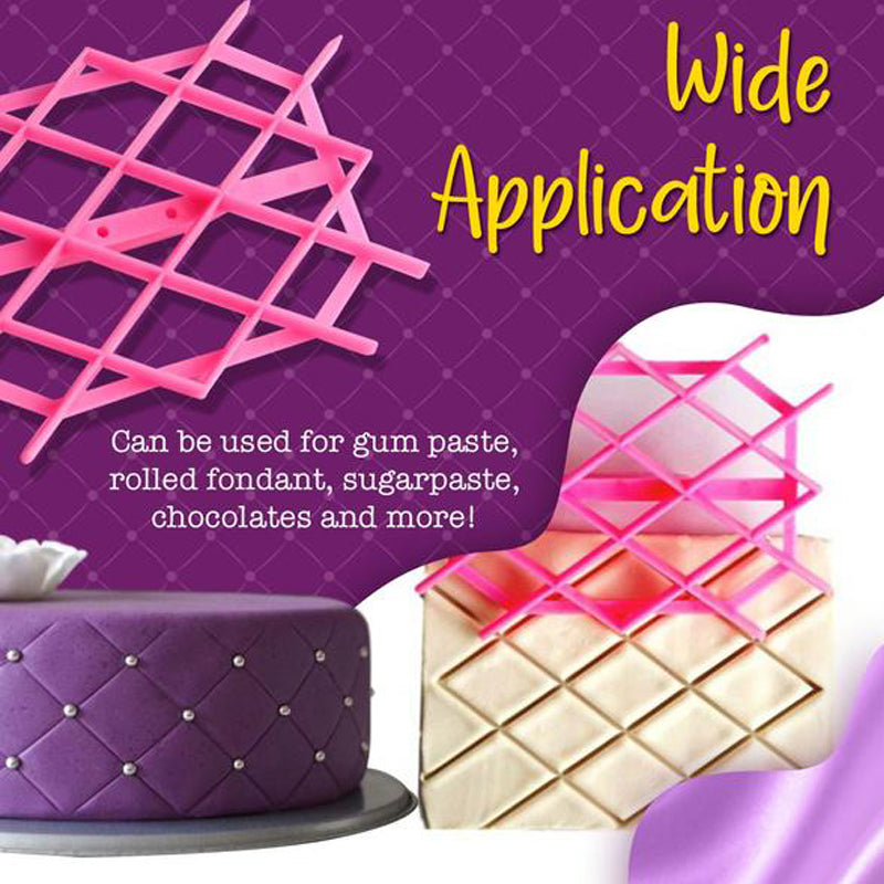 Quilted Pattern Cake Mould