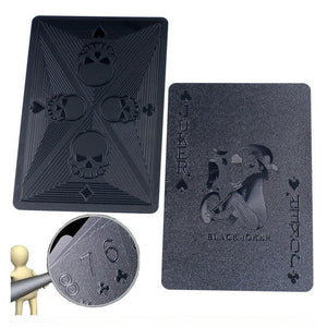 Waterproof Black Diamond Playing Cards