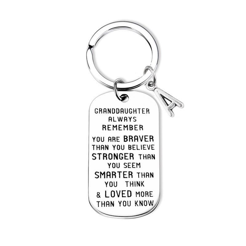 👨‍👩‍👧‍👦Army Brand Lettering Keychain