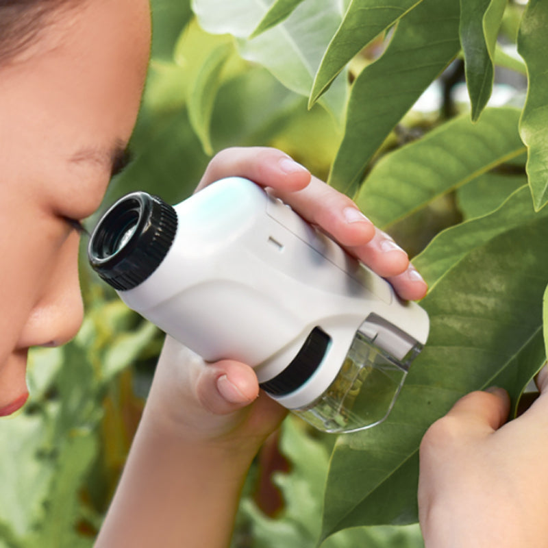 Protable LED Lighted Microscope