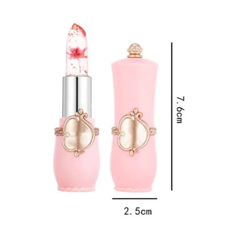 Crystal Jelly Flower Color Changing Lipstick