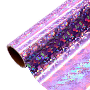 Sparkle Laser HTV Vinyl for DIY T-Shirts or Fabrics Iron on Vinyl