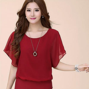 Loose Chiffon Shirt