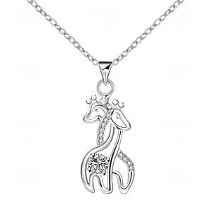 Graceful Love Giraffe Necklace