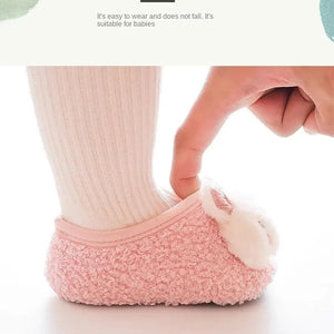 Cute Fur Baby Sock Shoes