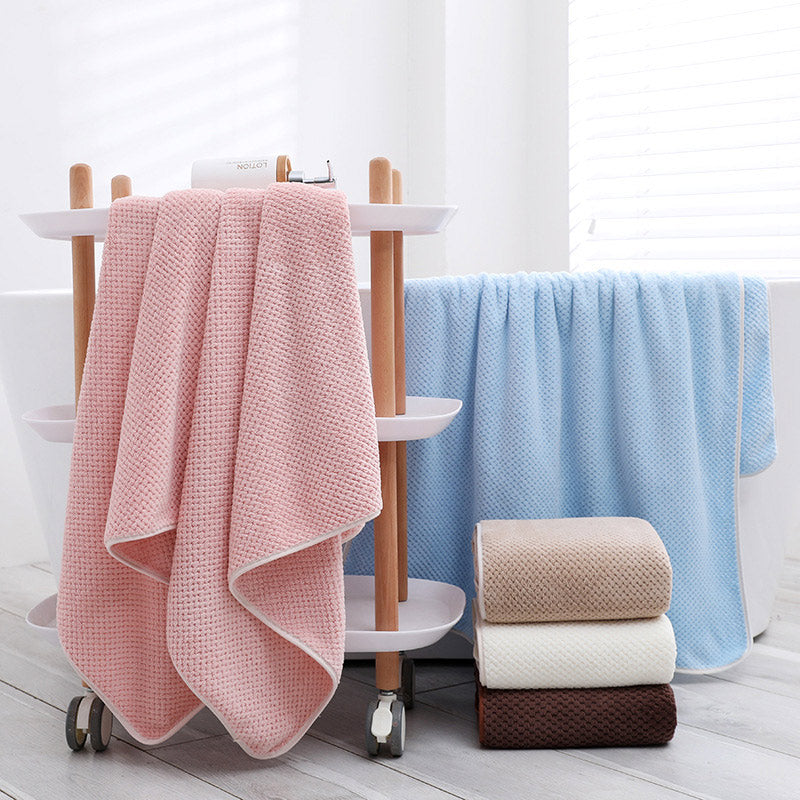 Coral Fleece Bath Towel