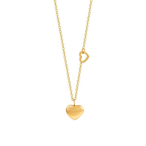 Two Hearts Necklace