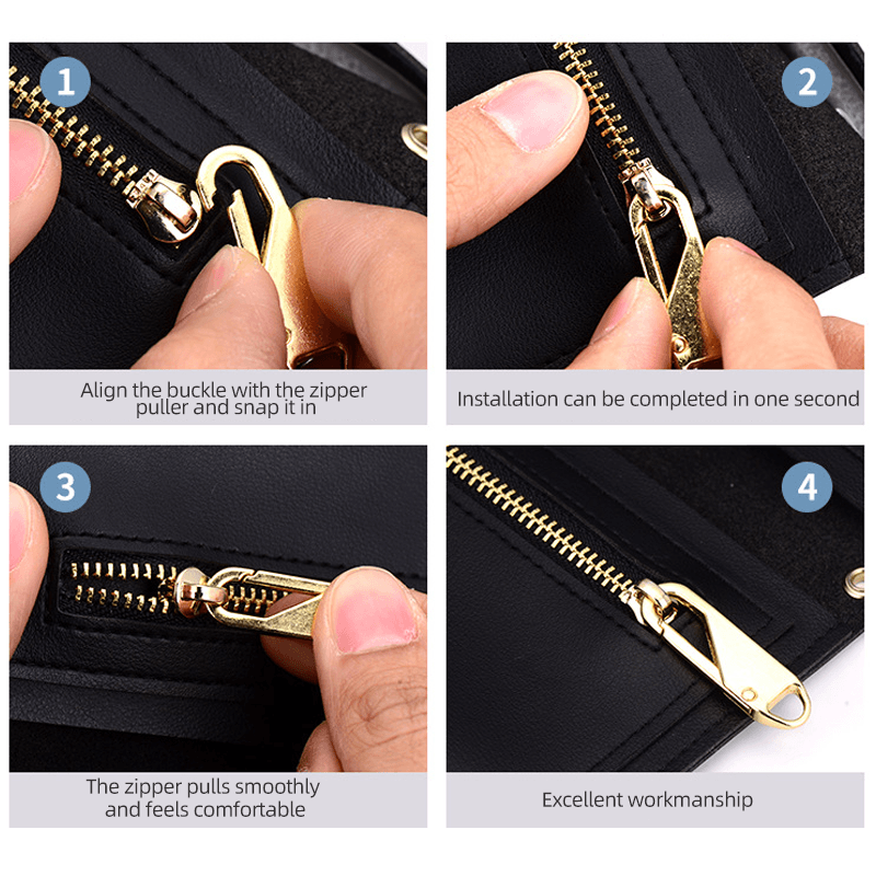 🔥Universal Metal Zipper Head（6PCS）