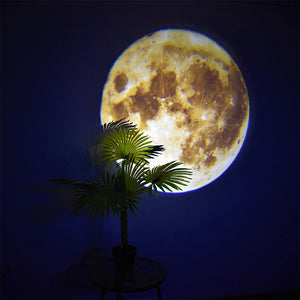 Moon Earth Projection LED Lamp