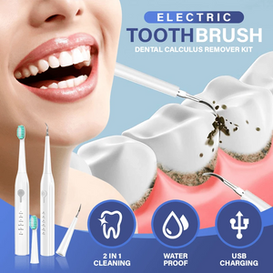 Electric Toothbrush Dental Calculus Remover Kit