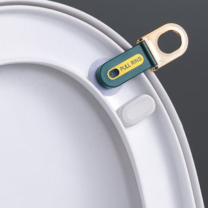 Multifunctional Pull Ring for Toilet Lid