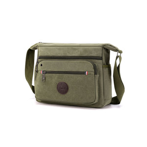 Vintage Large Capacity Canvas Messenger Bag