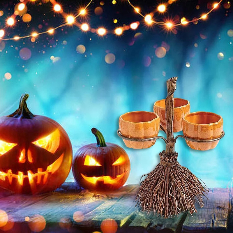 Halloween Pumpkin Snack Bowl Stand