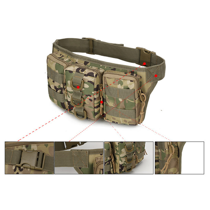 Camouflage Mountaineering Cycling Sports Bag