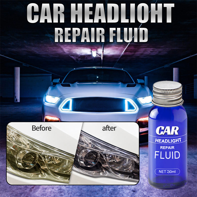 Spray for car headlight repair