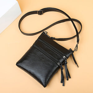 Soft Leather Shoulder Diagonal Bag