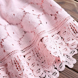 Fashion Lace Patchwork Bow Blouses for Women