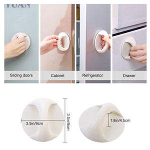 Adhesive Multi-function Door Window Handle (10 PCs)