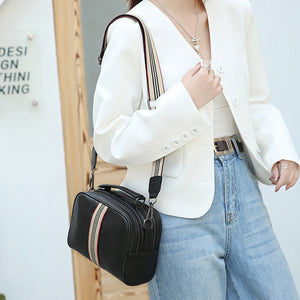 PU Soft Leather Shoulder Messenger Bag