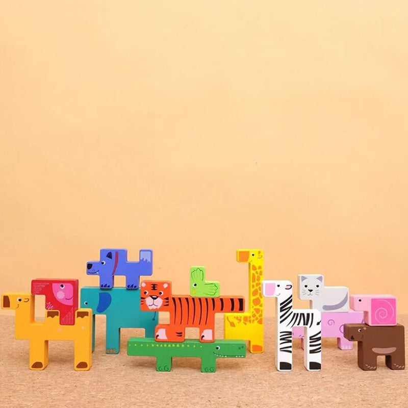 Animal Building Block & Puzzle for Kids