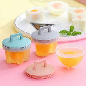 Egg Cooking Mold with Brush and Lid