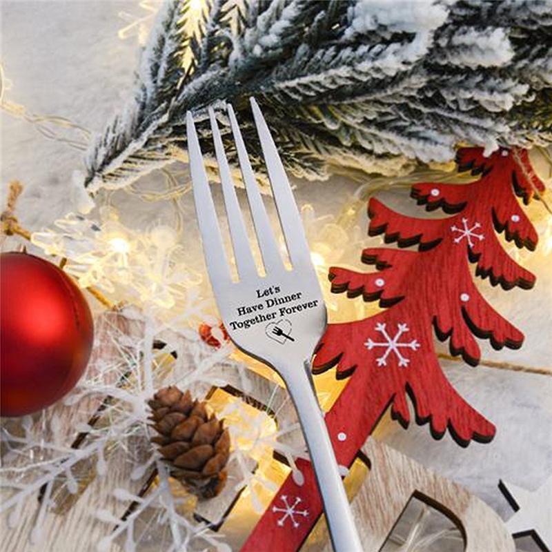 💝Engraved Fork - Best Funny Gift For Loved One